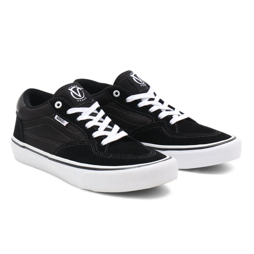 Vans Rowan Pro Dam Svarta/Vita - Vans Skateskor Storleksguide (TQKYZ8541)